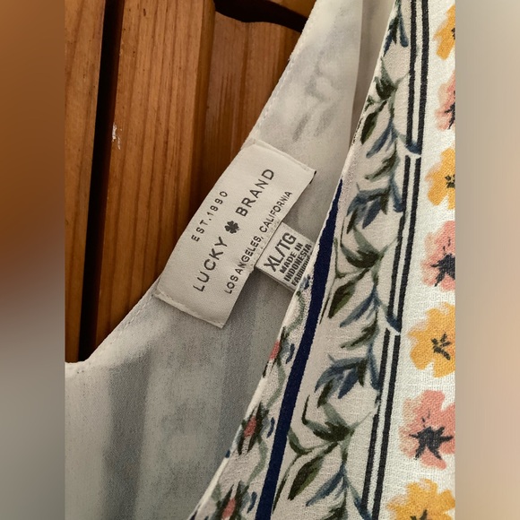 Lucky Brand Maxi Floral Print Sundress - XL/TG - Picture 4 of 9